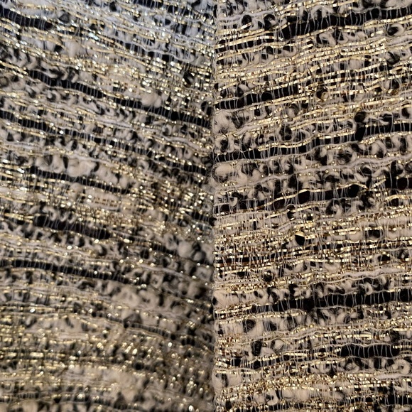 Alice + Olivia Amelia Metallic Tweed Blazer Jacket. - Picture 7 of 9